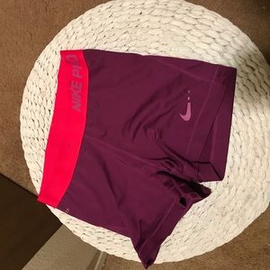 Nike Pro sports shorts